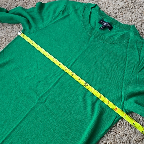 Banana Republic Green Crew Neck Lightweight Sweater - Picture 6 of 9